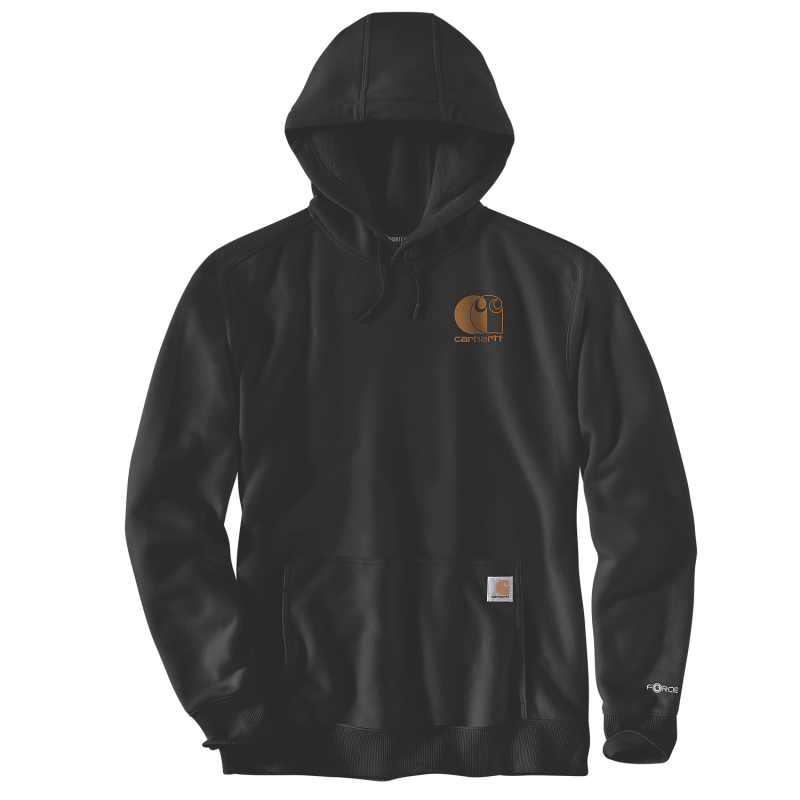 Sweat de travail à capuche FORCE logo poitrine image