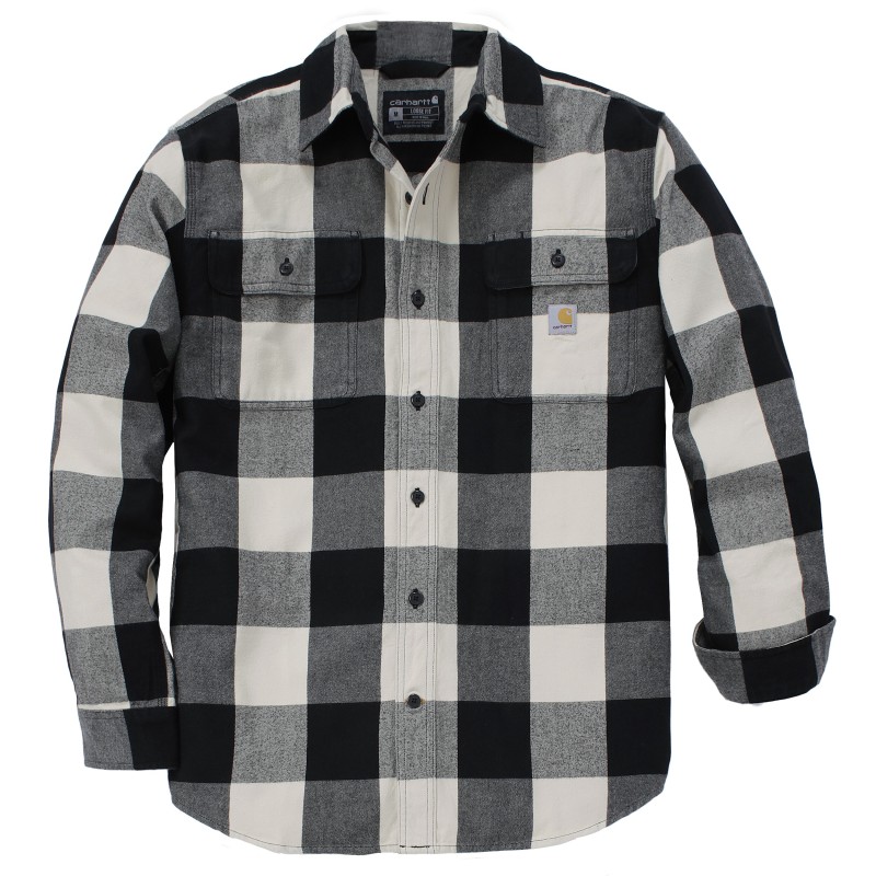Chemise de travail flanelle manches longues image
